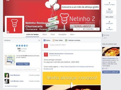 Facebook marketing – Restaurante Netinho 2