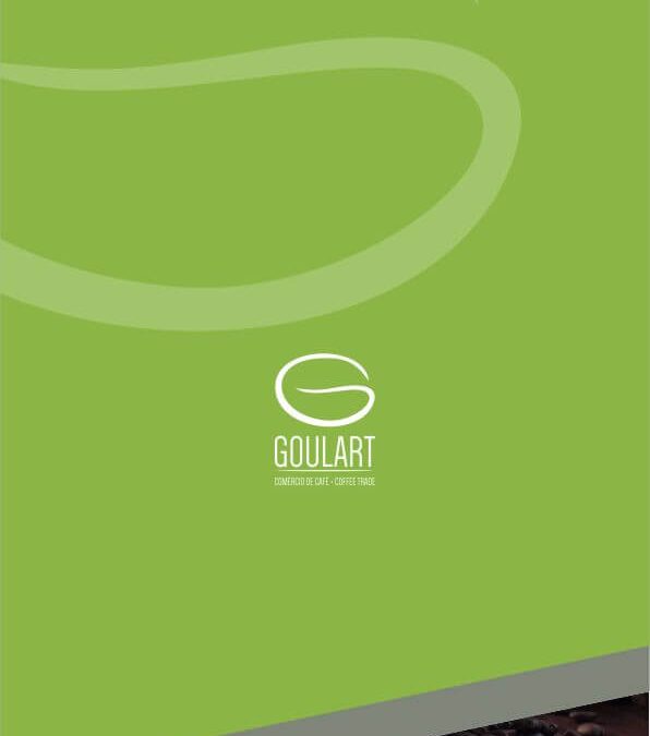 Criação de logotipo e identidade visual empresa Goulart Comércio de Café