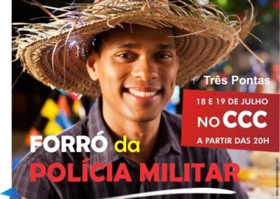 Forró da Polícia Militar 2014 – Administração de Redes Sociais