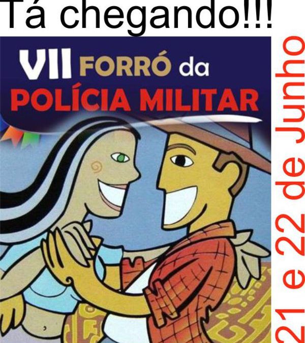 Administração de redes sociais – sul de minas – VII Forró da Polícia Militar – Três Pontas