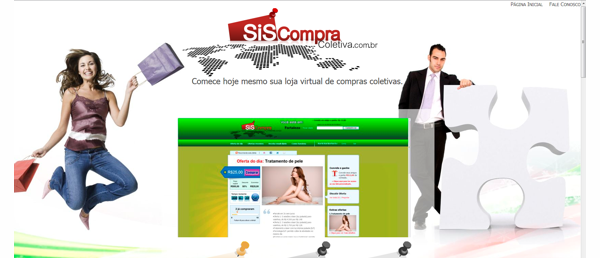 Criação de Sites E-commerce – Projeto Sis Compra Coletiva
