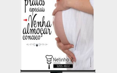 Publicidade Dia das Mães para o Restaurante Netinho 2