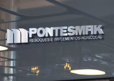 PontesMak – logotipo oficina mecânica / indústria automobilística